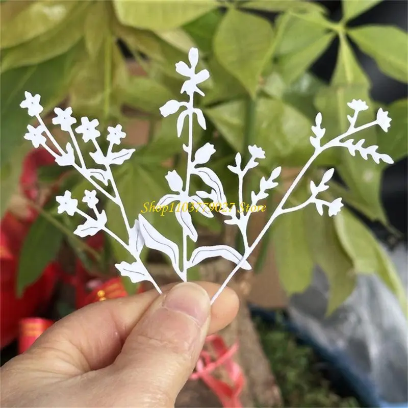 C4DF Plant Flower Die Cut Carbon Steel Cutting Die for Scrapbooking Card Making
