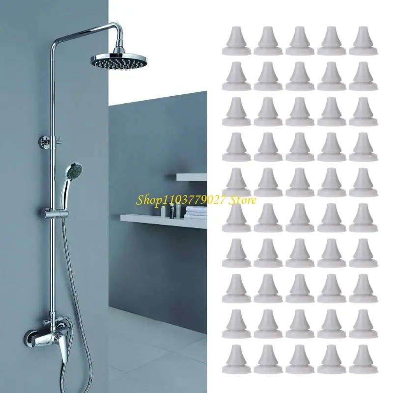 C4DF 50Pcs Shower Head Nozzles Replacement Universals Sprinkler Spout Round Nibs