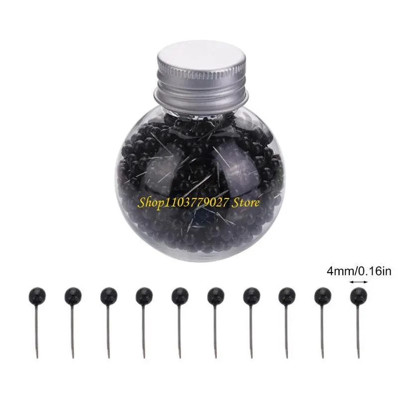 C4DF 600 Pieces Colourful Pins Multifunctional Straight Pins Round Head Sewing Pins