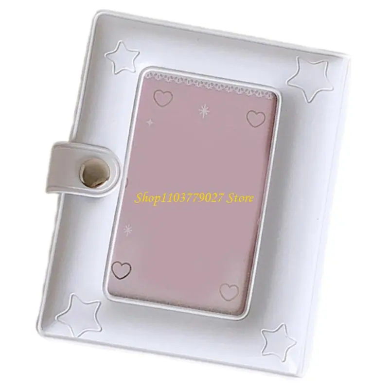 C4DF Portability Photo Organizers Book Single Per Page Memory Keepers Compactly Travel Essential Photo Storage Book Display