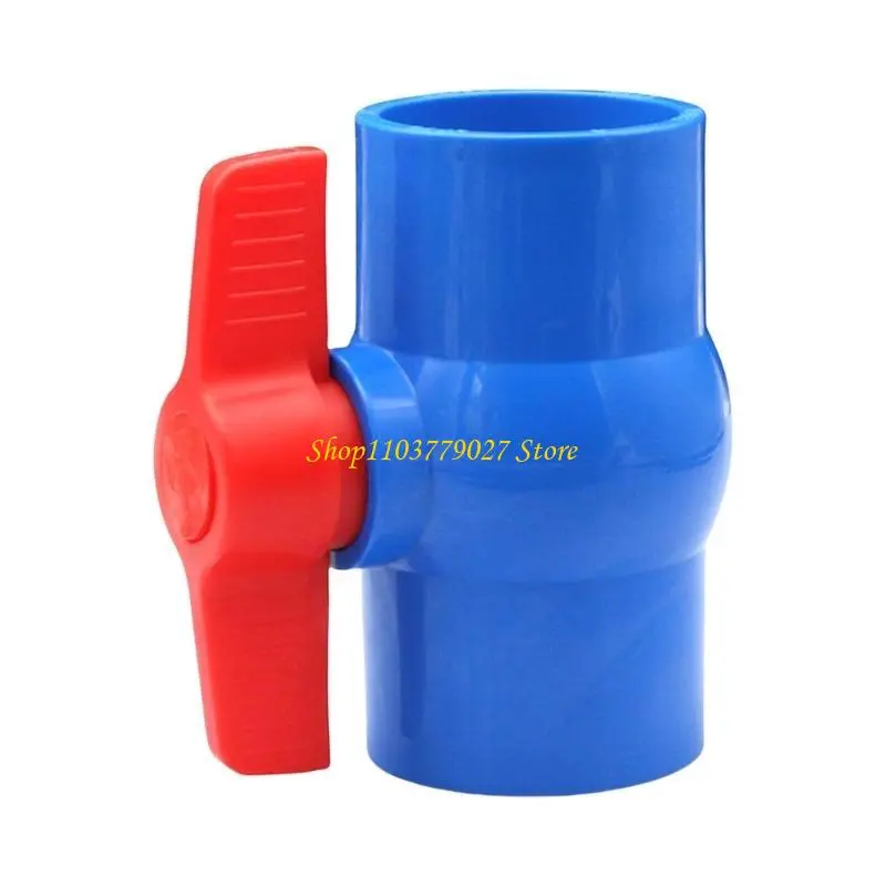C4DF Easy Operate PVC Valves Switch Right Twist Manual Valves for Agriculture
