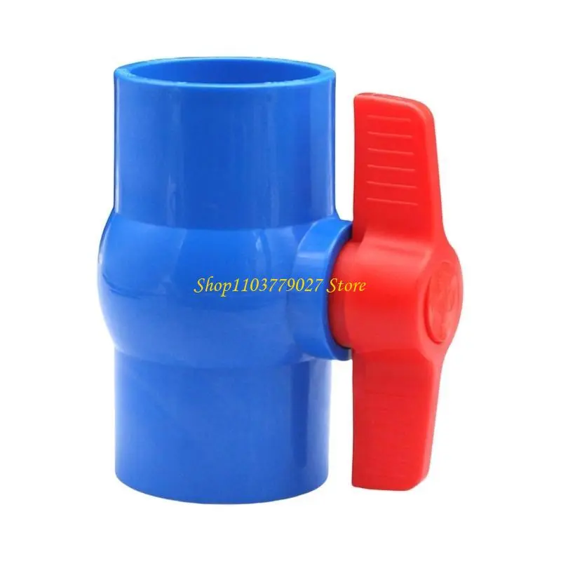 C4DF Easy Operate PVC Valves Switch Right Twist Manual Valves for Agriculture
