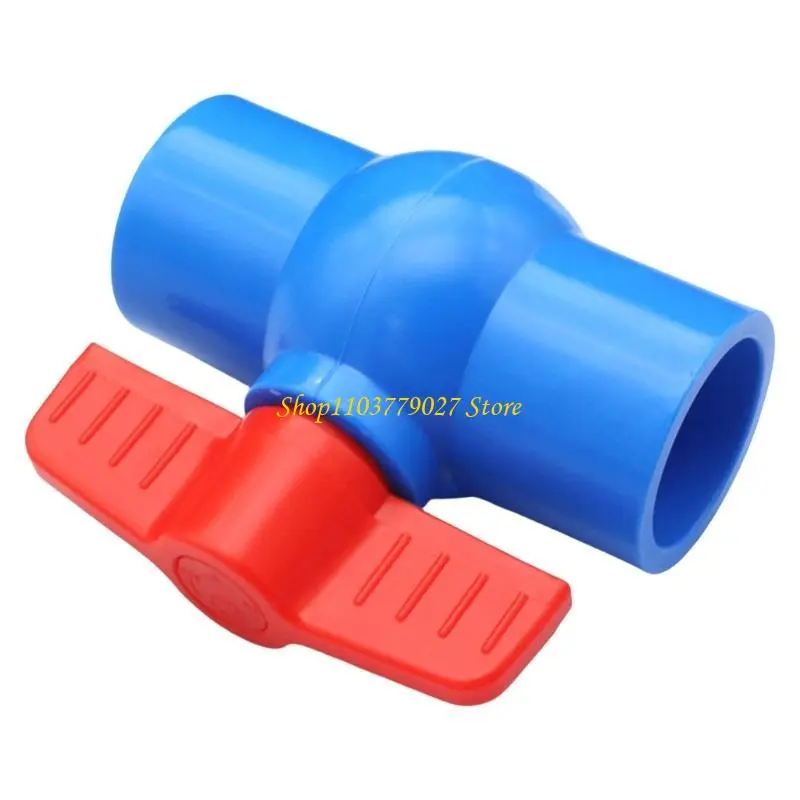 C4DF Easy Operate PVC Valves Switch Right Twist Manual Valves for Agriculture