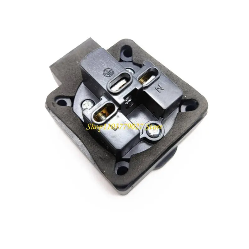 C4DF Industrial Waterproof Socket Dustproof Outlet with Cover Electrical Wiring Receptacle Outlet for Gasolines Generator