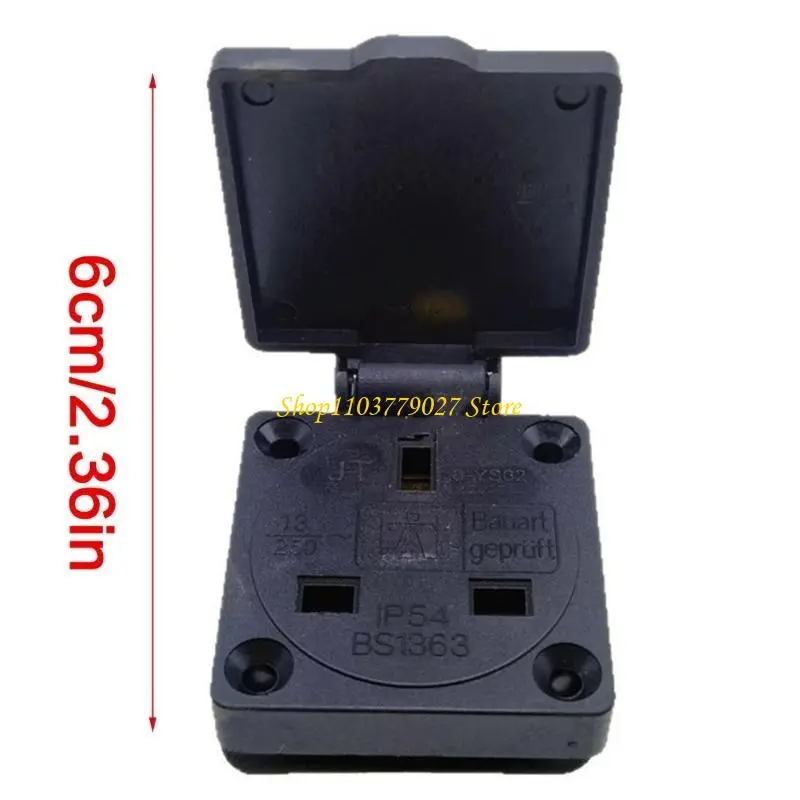 C4DF Industrial Waterproof Socket Dustproof Outlet with Cover Electrical Wiring Receptacle Outlet for Gasolines Generator