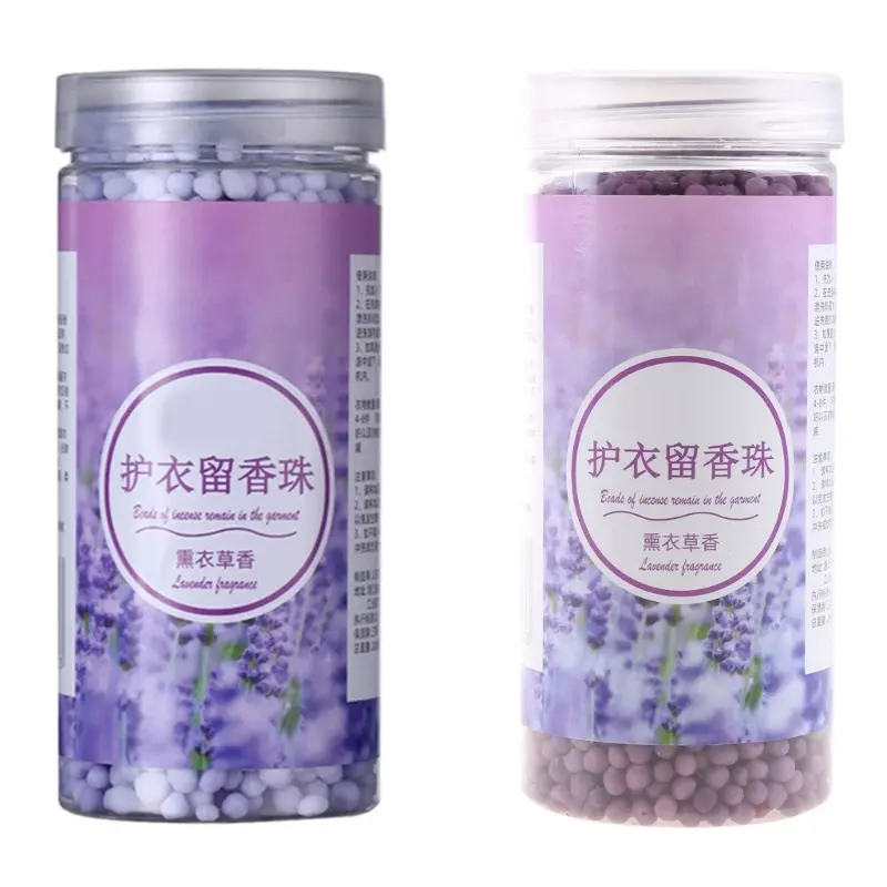 Laundry Beads 100/200g Bottle Lavender Rose Essential Sweat Removing Agent for Women Teenager Girls Man Scent Accessory