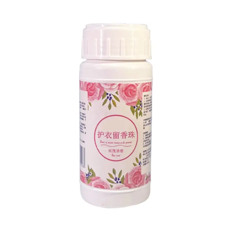 Laundry Beads 100/200g Bottle Lavender Rose Essential Sweat Removing Agent for Women Teenager Girls Man Scent Accessory