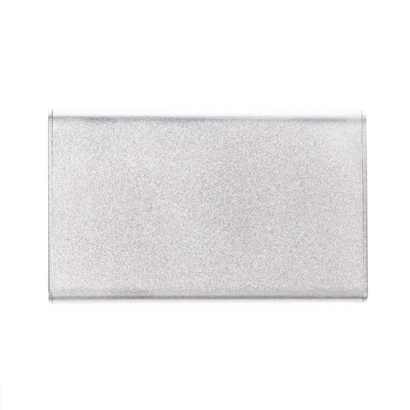 Aluminum PCB Instrument Box Enclosure Electronic Project Case Panels Screws DIY Built-in Grooves Silver 80x50x20mm
