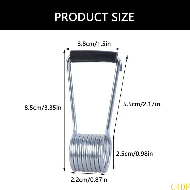 6Pcs SelfClosing Door Closers Torsions Spring Hinge Spring Butt Hinge Pin Universal Butterfly Spring Door Closers