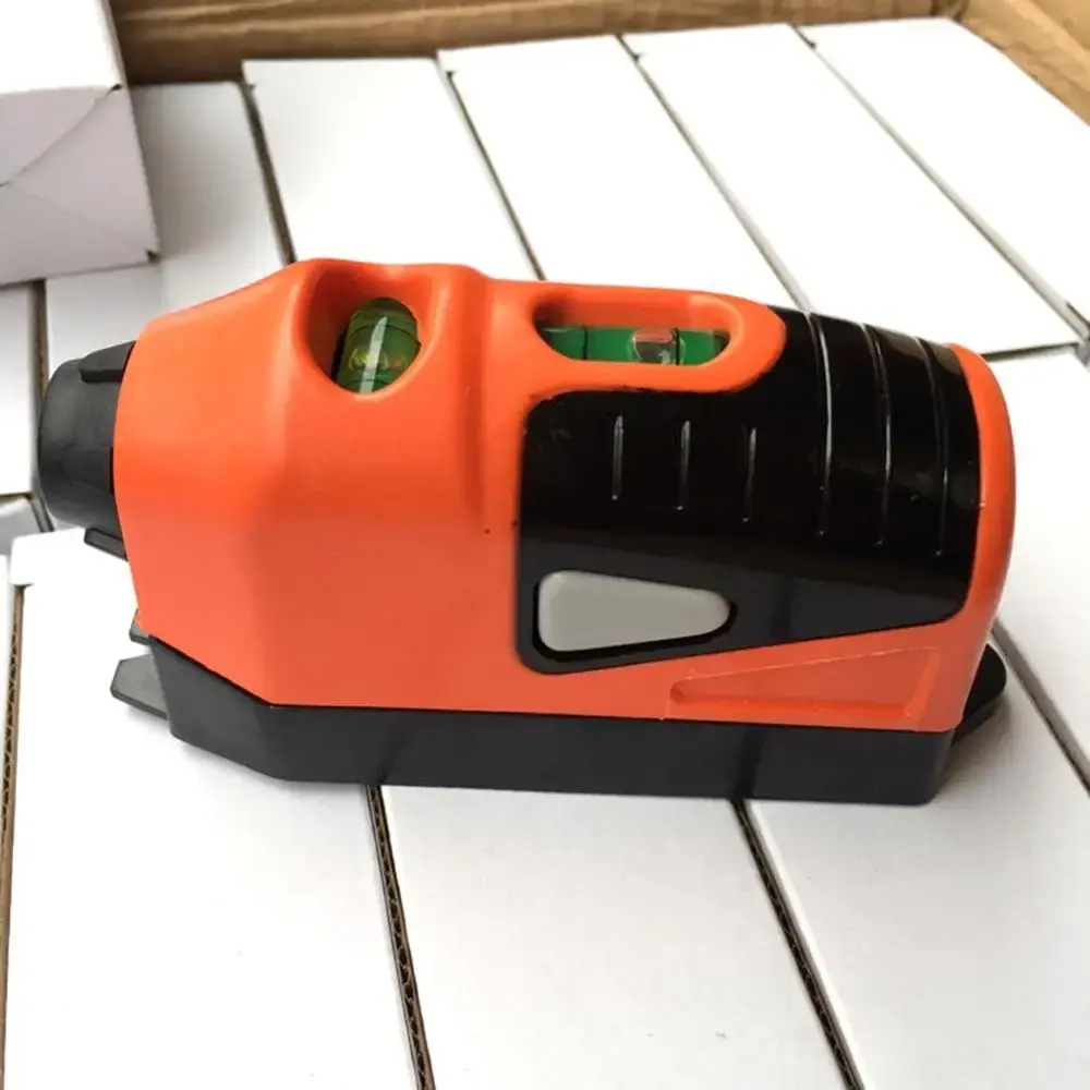 1PC Mini Multipurpose Level Laser Guide Leveler Straight Project Line Spirit Vertical + Horizontal Double Bubbles Level Tool