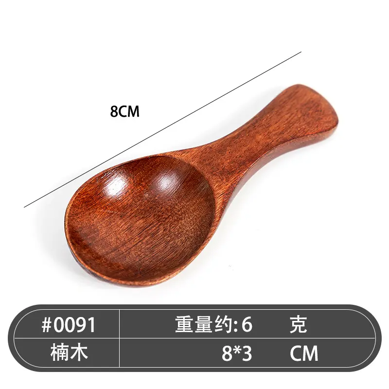 1/2/5/10PCS Mini Natural Wooden Spoons Scoop Tea Honey Coffee Condiment Salt Sugar Spoon Cooking Tools Household Kitchen Gadgets