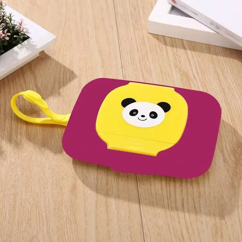 Wet Wipe Holder Baby Wipes Dry Wet Tissue Paper Case Portable Cute Changing Dispenser Storage Holder Paper Towel Box Holder