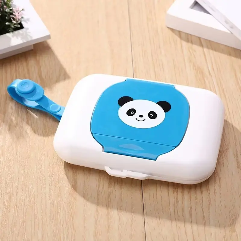 Wet Wipe Holder Baby Wipes Dry Wet Tissue Paper Case Portable Cute Changing Dispenser Storage Holder Paper Towel Box Holder