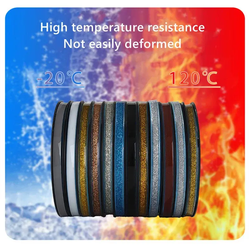 Self-Adhesive Ceramic Tile Gap Tape Kitchen Bathroom Mildewproof Waterproof Beautiful Seam Tape Wall Floor Gap Line Decor Strip