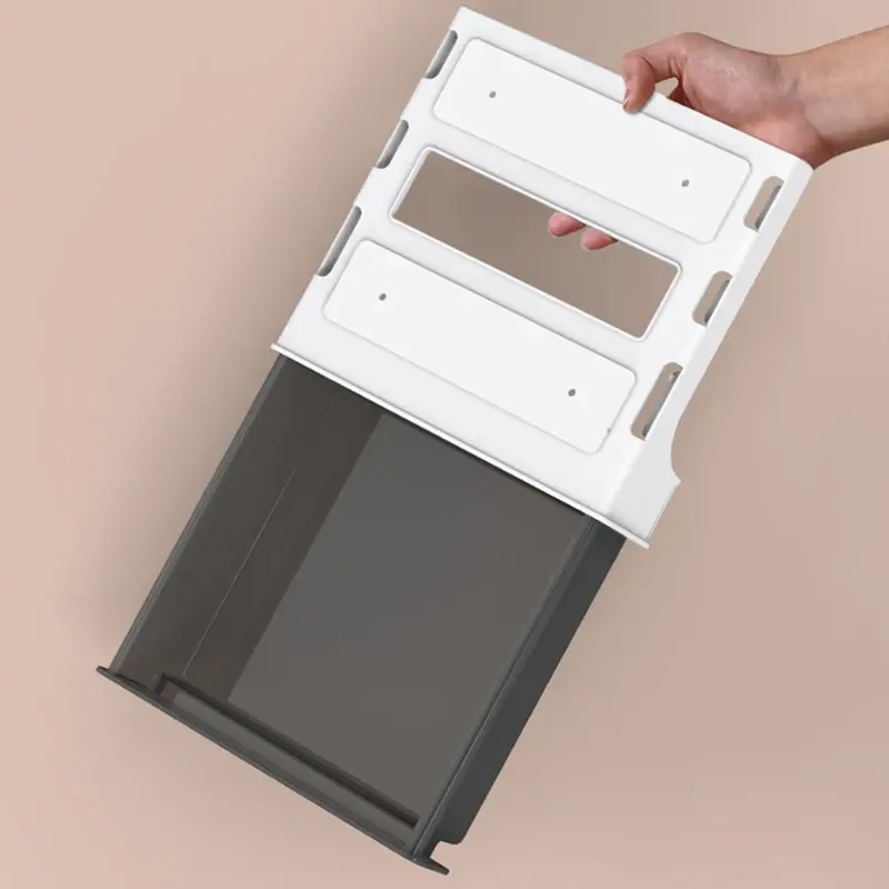 Multifunctional Drawer Type Desktop Under Desk Storage Box Hidden Office Organizer Drawer Boxs Desk Stationery Box Storage Tools