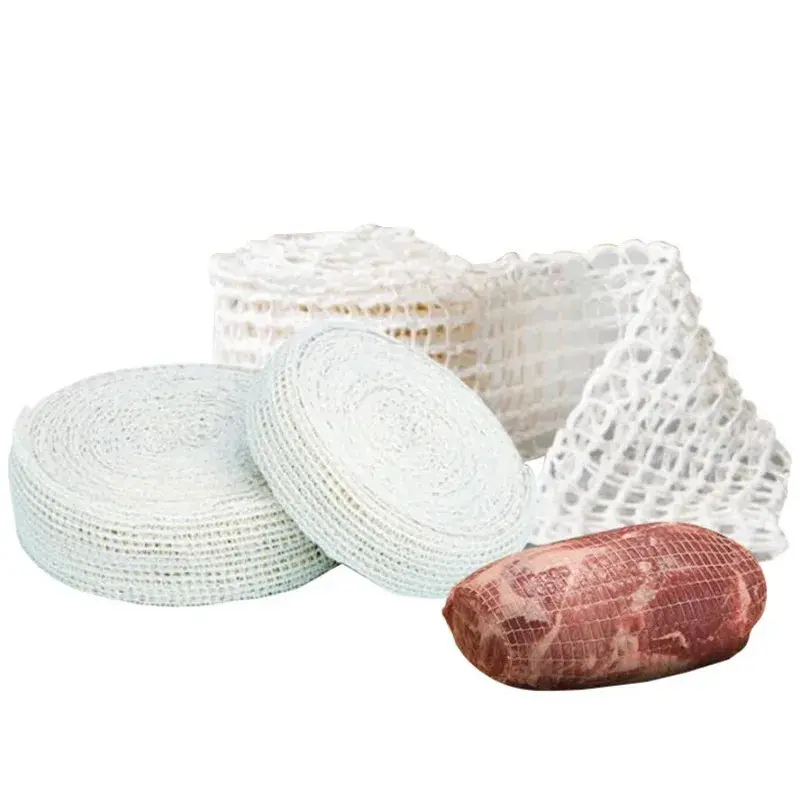 Cotton Meat Net Ham Sausage Roll Net Hot Dog Net Butcher's Strings Bacon Sausage Packaging Tools Kitchen Cooking Tool