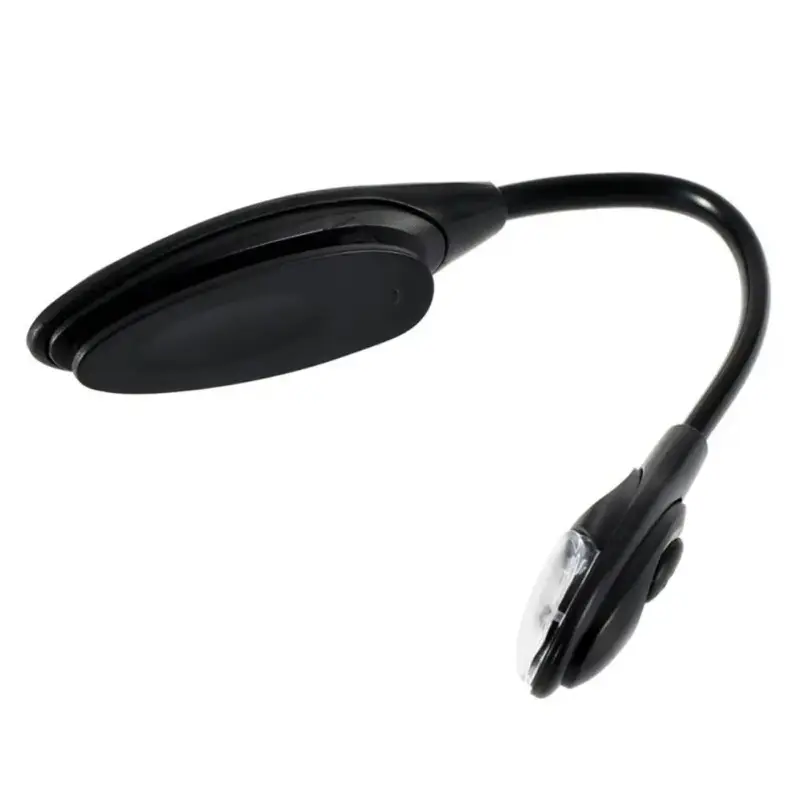Led Book Light Mini Clip-On Flexible Bright LED Lamp Light Book Reading Lamp for Travel Bedroom Book Reader Christmas Gifts