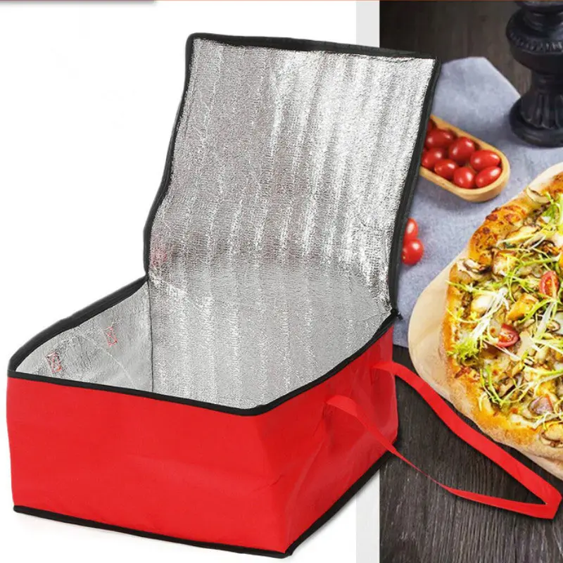 32L Waterproof Insulated Bag Cooler Bag Insulation Folding Picnic Portable Ice Pack Food Thermal Bag Food Delivery Bag Pizza Bag