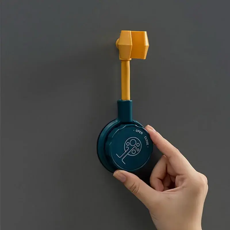 1pc Suction Cup Shower Holder Adjustable Shower Head Holder Universal Bathroom Bracket Nozzle Base Stand Punch-Free 360°Rotation