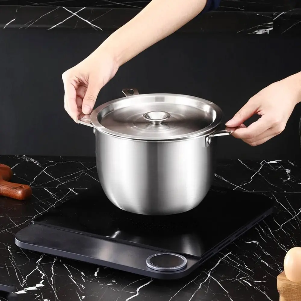 New 2.8L Oil Filter Pot Large Capacity Lard Strainer Cooking Oil Strainer Storage Container Stainless Steel Oil Bottle Kitchen
