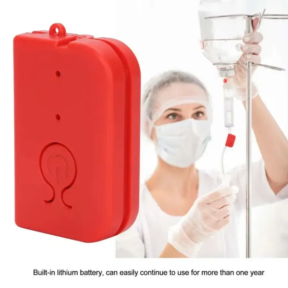 1PC Infusion Fluid Reminder Sensor Automatic Sound Alarm Battery Powered Security Care Device Automatic Drip-Feeding Sound Alarm