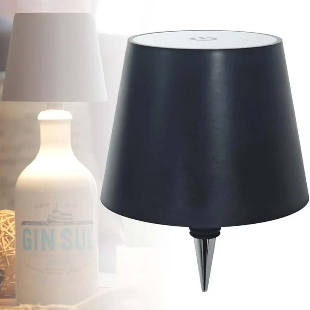 Reading Wine Bottle Lights Liquor Bottles RGB Breathing Light Mode Bar Cafe Atmosphere Night Light 3 Color Stepless Dimming
