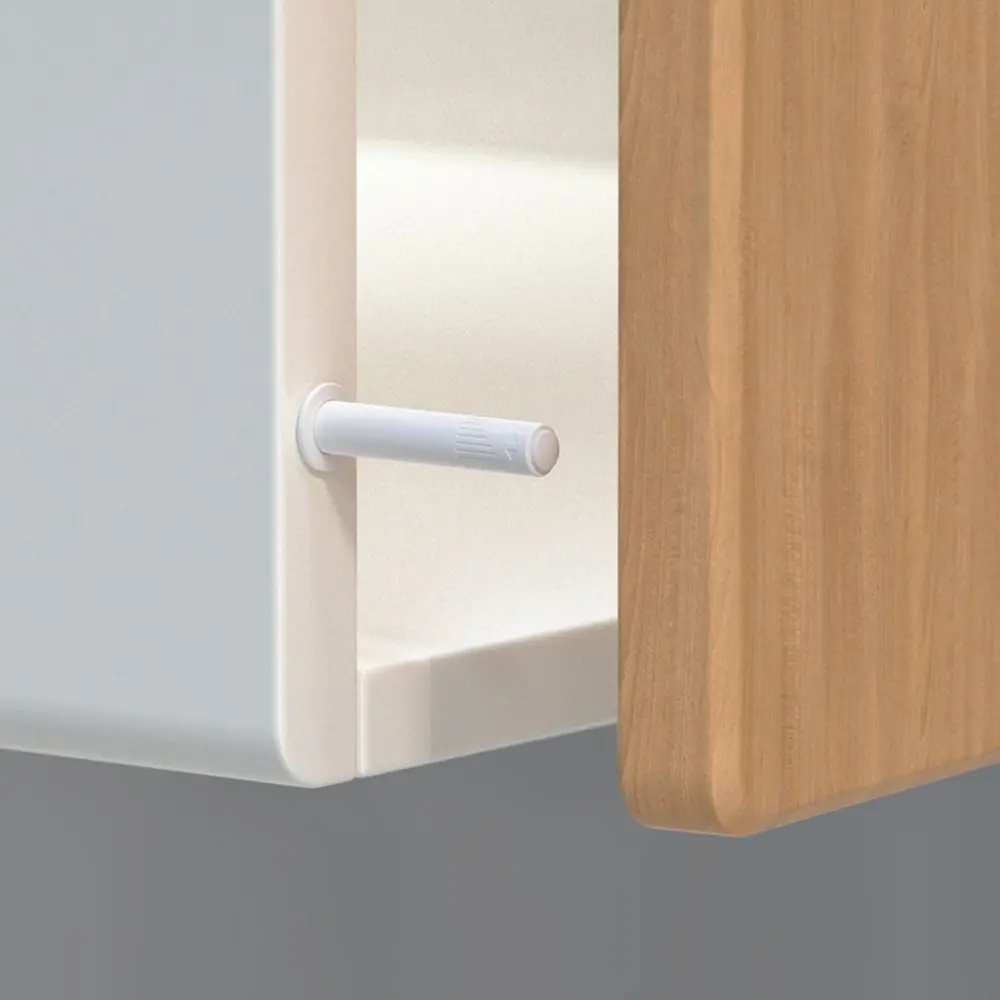 5pcs Hardware Damper Buffers Open Touch Concealed Door Stopper Door Bouncer Cabinet Catches Cabinet Door Suction