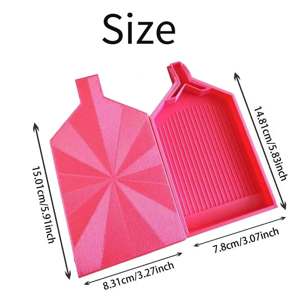 DIY Craft Large Diamond Painting Tray Large Capacity Beading Plates Beads Sorting Storage Tray Embroidery Plastic
