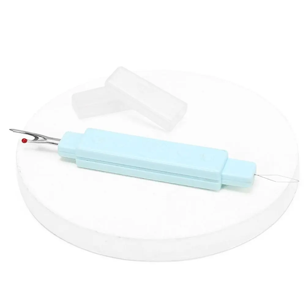 Needlework Sewing Seam Ripper Plastic Handle 2in1 Threads Remove Embroidery Cross Stitch DIY Sewing Accessories Stitch Unpicker