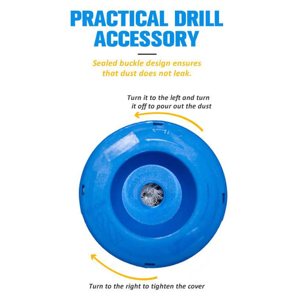 Reusable Electric Drill Dust Cover Dustproof Device Ash Bowl Impact Drill Dust Collector Hammer Woodworking Tools