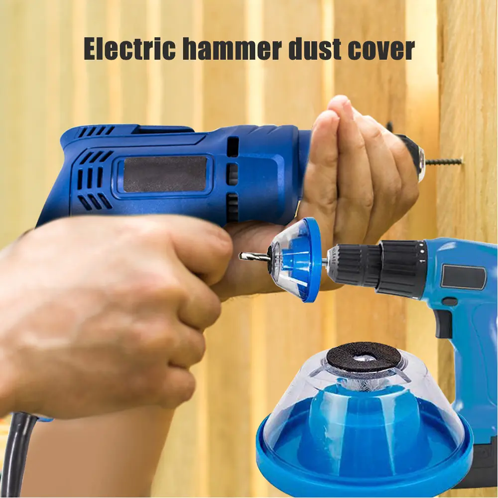 Reusable Electric Drill Dust Cover Dustproof Device Ash Bowl Impact Drill Dust Collector Hammer Woodworking Tools