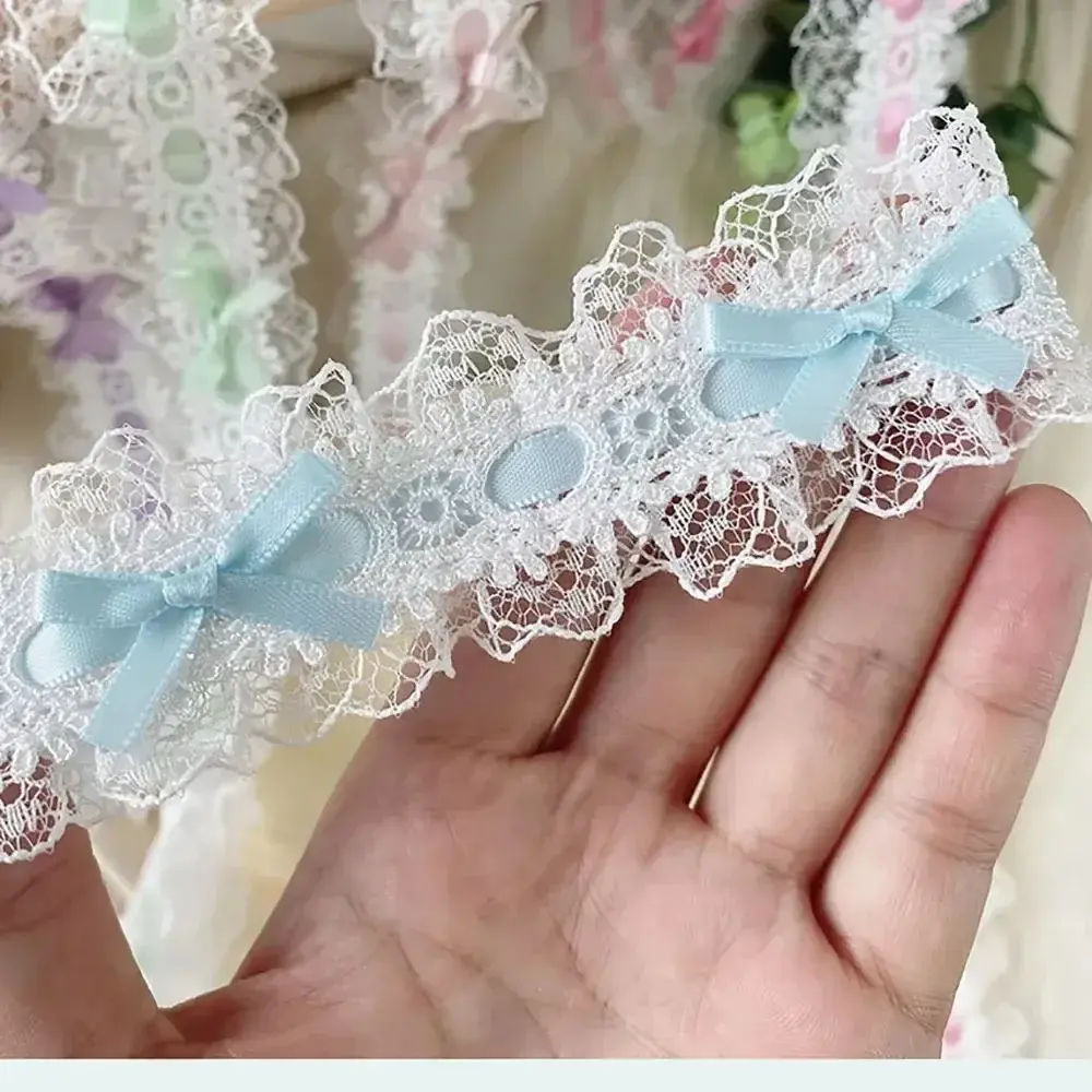 Delicate Diy Lace Trim Ribbons Handmade Fabric Gift Wrapping Dress Sewing Supplies Crafts Bow Decorative