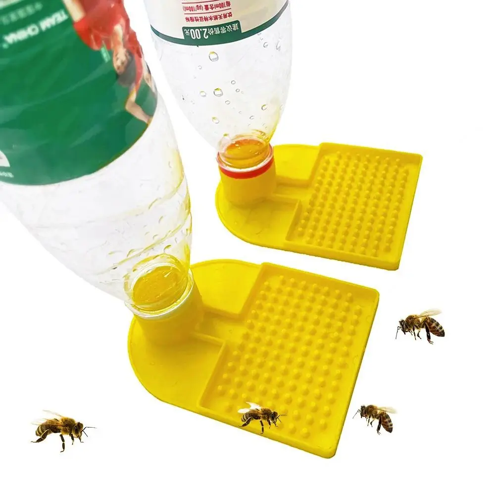 Plastic Bees Water Feeder 30mm Dia Beehive Feeding Internal Bee Feeder Adapter Widen Prevent Drowning Beekeeping Supplies