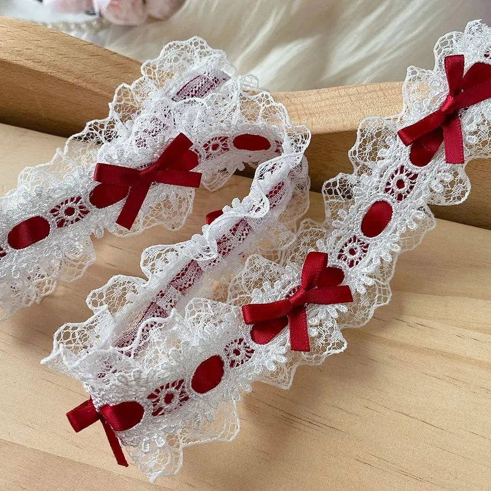 Delicate Diy Lace Trim Ribbons Handmade Fabric Gift Wrapping Dress Sewing Supplies Crafts Bow Decorative
