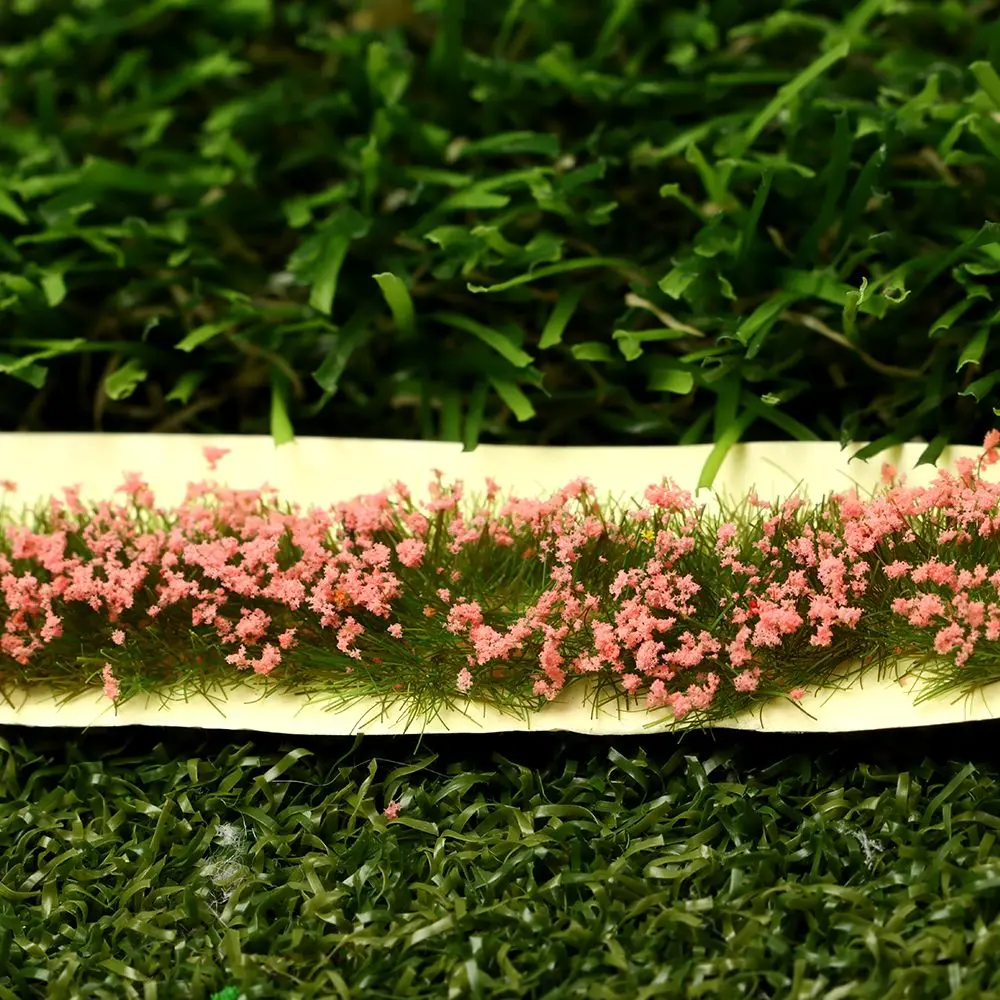 DIY Static Scenery Model Building Layout Miniature Garden Decor Landscape Wargame Flower Cluster Grass Tufts