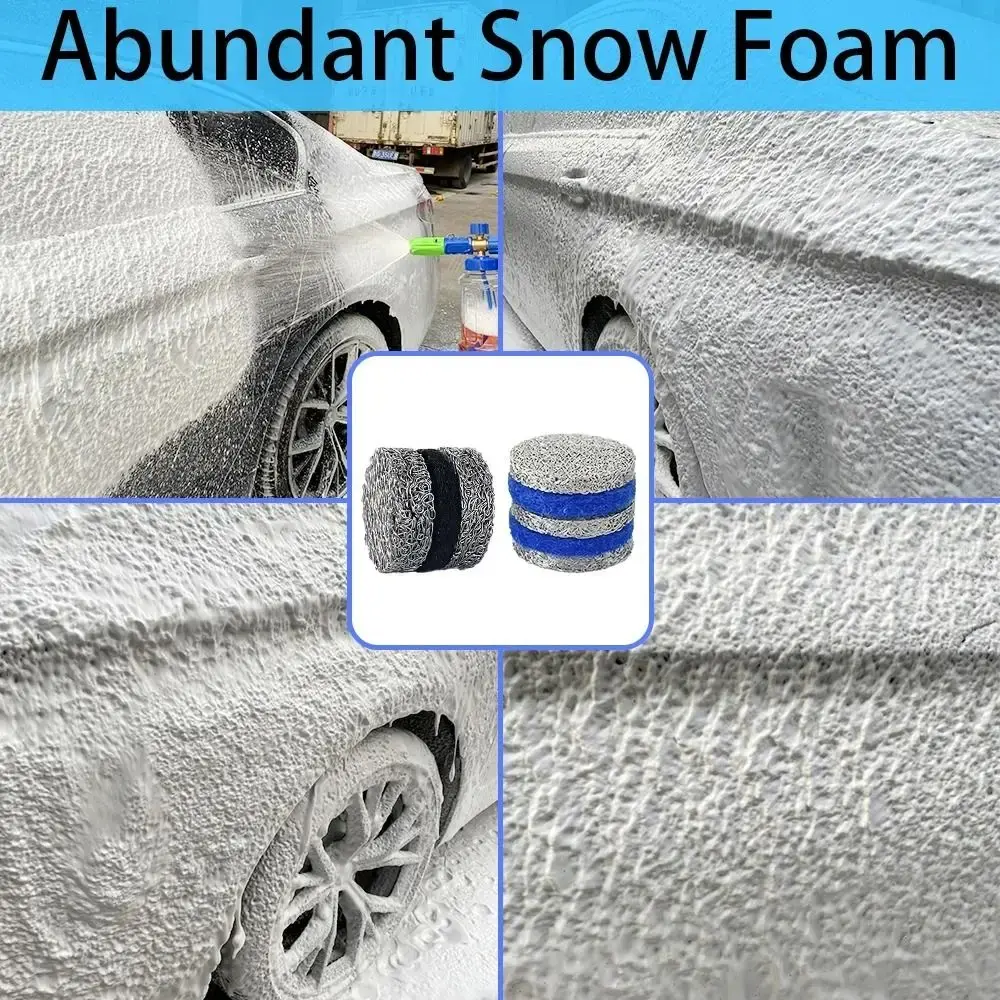 1Pcs Snow Foam Lance Parts Mesh Nozzle Richer Lather Multi-layer Orifice Nozzle Tips for High Pressure Washer 3000 PSI