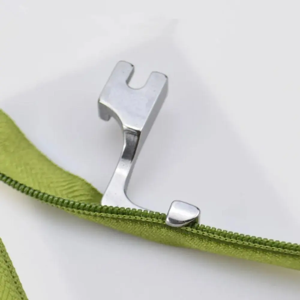 S518L/T168 Random Industrial Sewing Machine Lockstitch Flat Steel Single-Sided Invisible Zipper Presser Foot Sewing Accessories