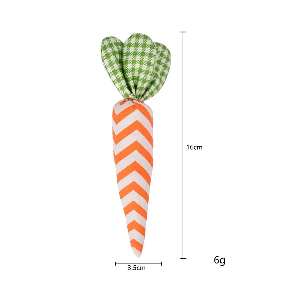 2025 Easter Day Simulated Carrots Bunny Fabric Art Carrot Creative Carrots Photo Props Happy Easter Party Decor For Home