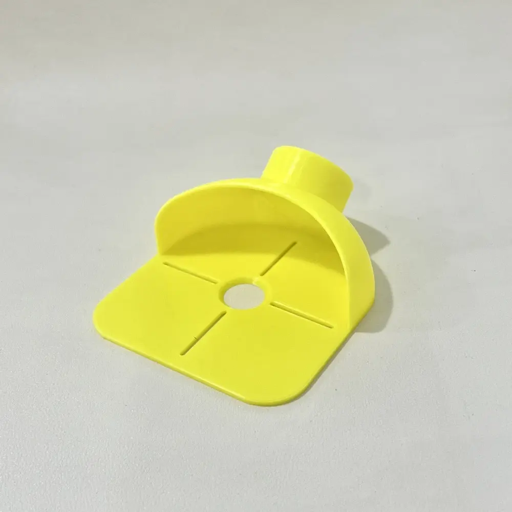 Universal Non-Slip Dust Cover Case Collection Box Large Capacity Ash Collector Red 10cm Dust Collection Box Drilling Holes
