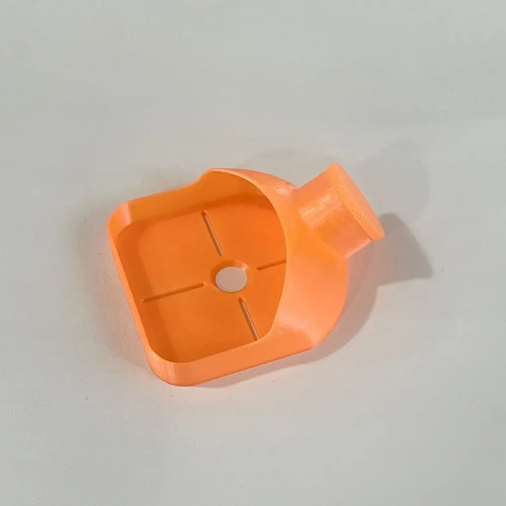Universal Non-Slip Dust Cover Case Collection Box Large Capacity Ash Collector Red 10cm Dust Collection Box Drilling Holes