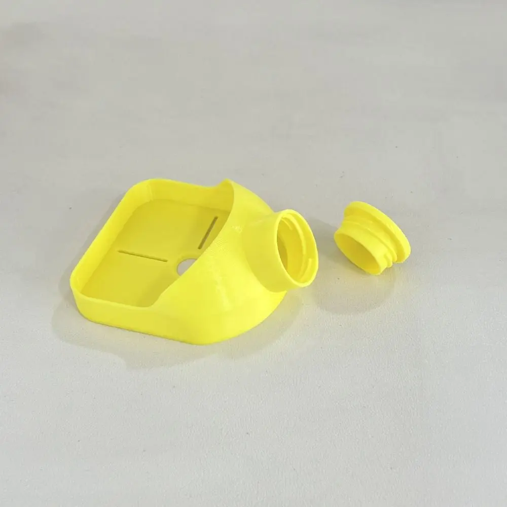 Universal Non-Slip Dust Cover Case Collection Box Large Capacity Ash Collector Red 10cm Dust Collection Box Drilling Holes