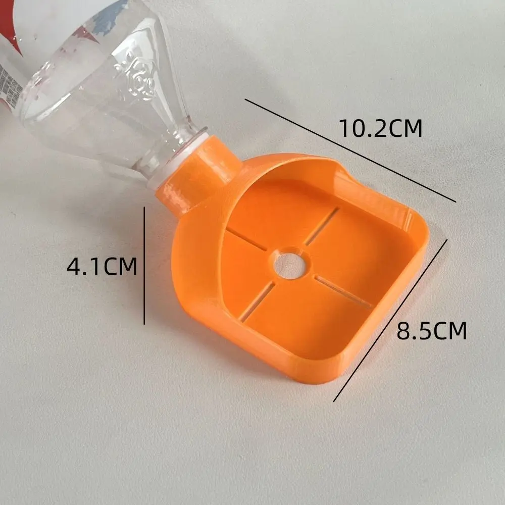 Universal Non-Slip Dust Cover Case Collection Box Large Capacity Ash Collector Red 10cm Dust Collection Box Drilling Holes