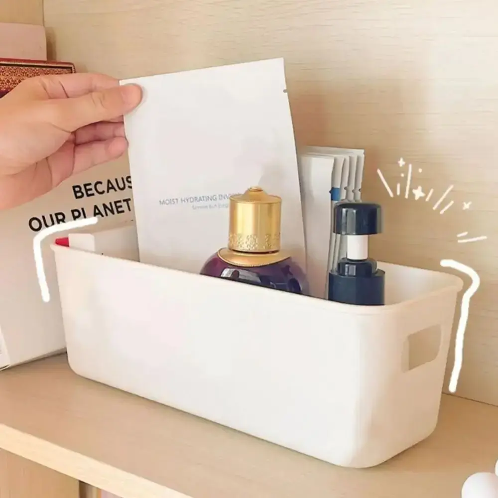 Stackable Desktop Storage Box Fruit Cosmetic Sundries Large Capacity Kitchen Organizer Bin Coverless Organizer Containers