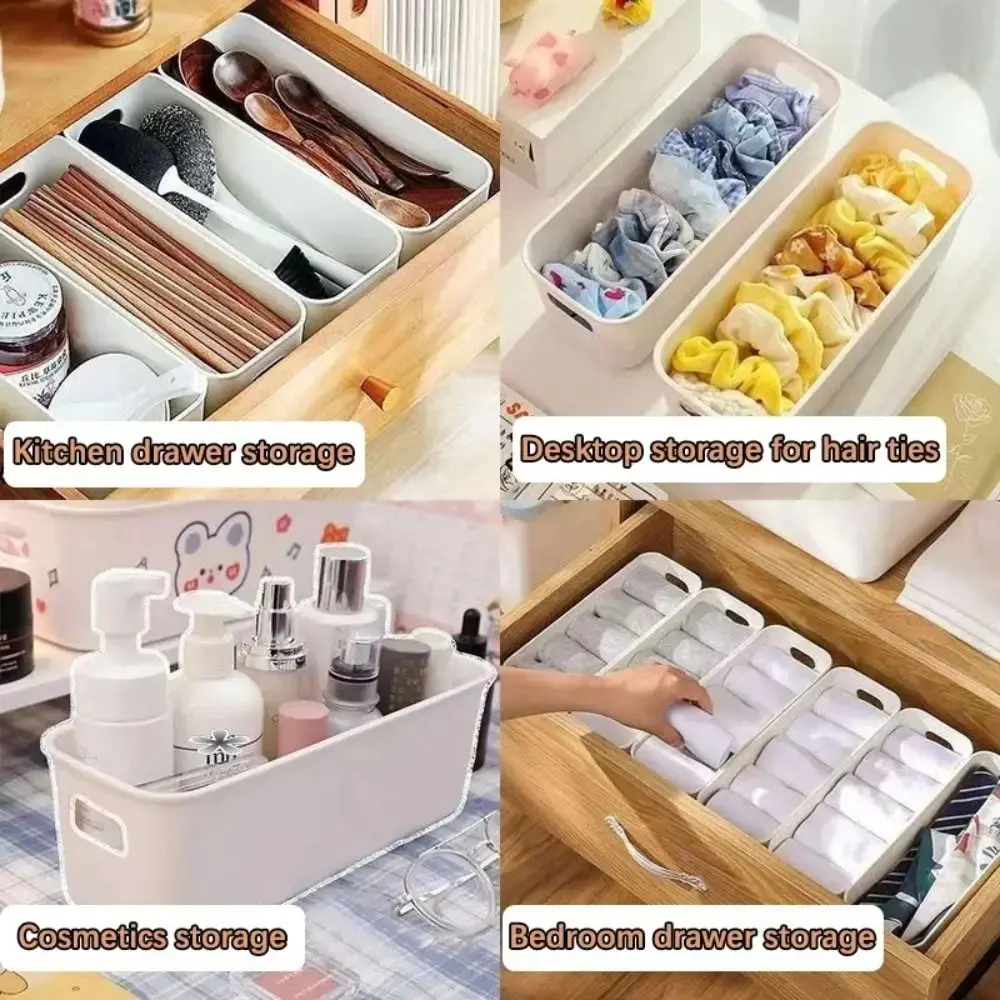 Stackable Desktop Storage Box Fruit Cosmetic Sundries Large Capacity Kitchen Organizer Bin Coverless Organizer Containers