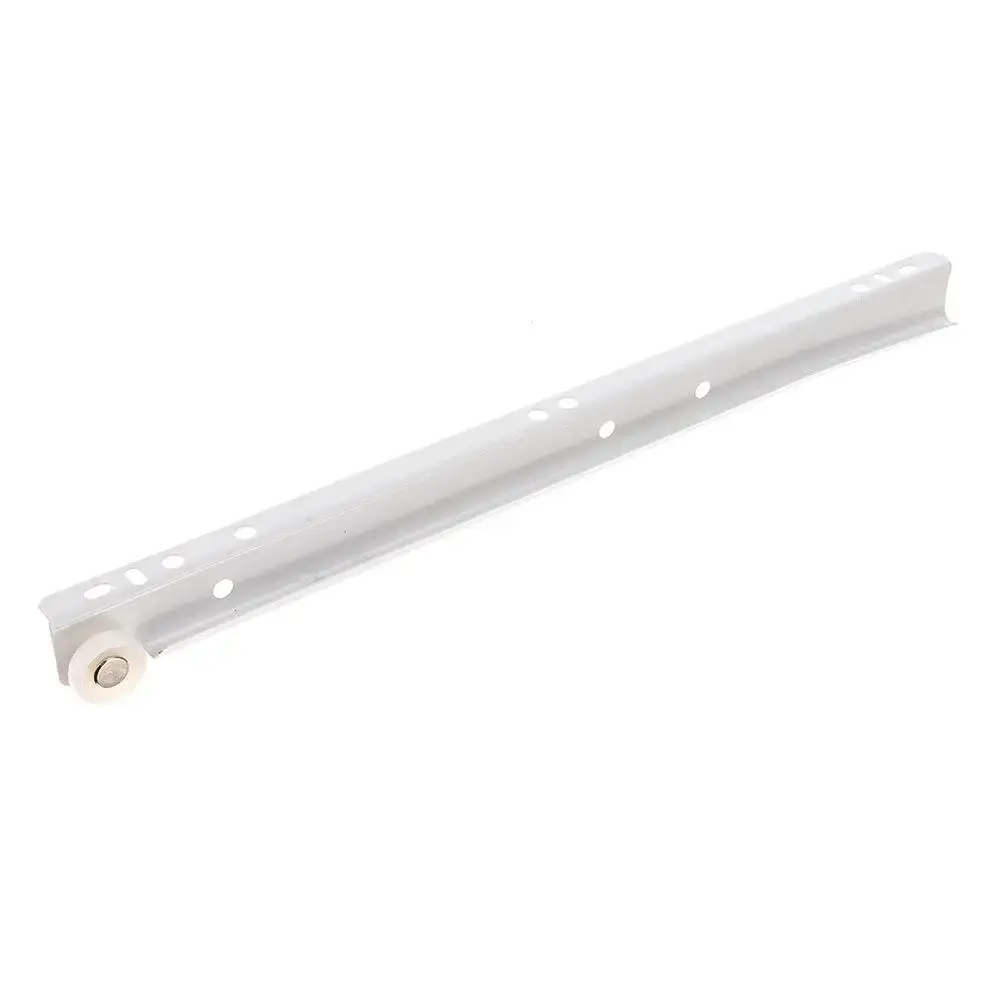 1Pair Mute Two Section Clothing Drawer Track Slides Cabinets Keyboard Roller Computer Table Chute Two Cabinet Rails
