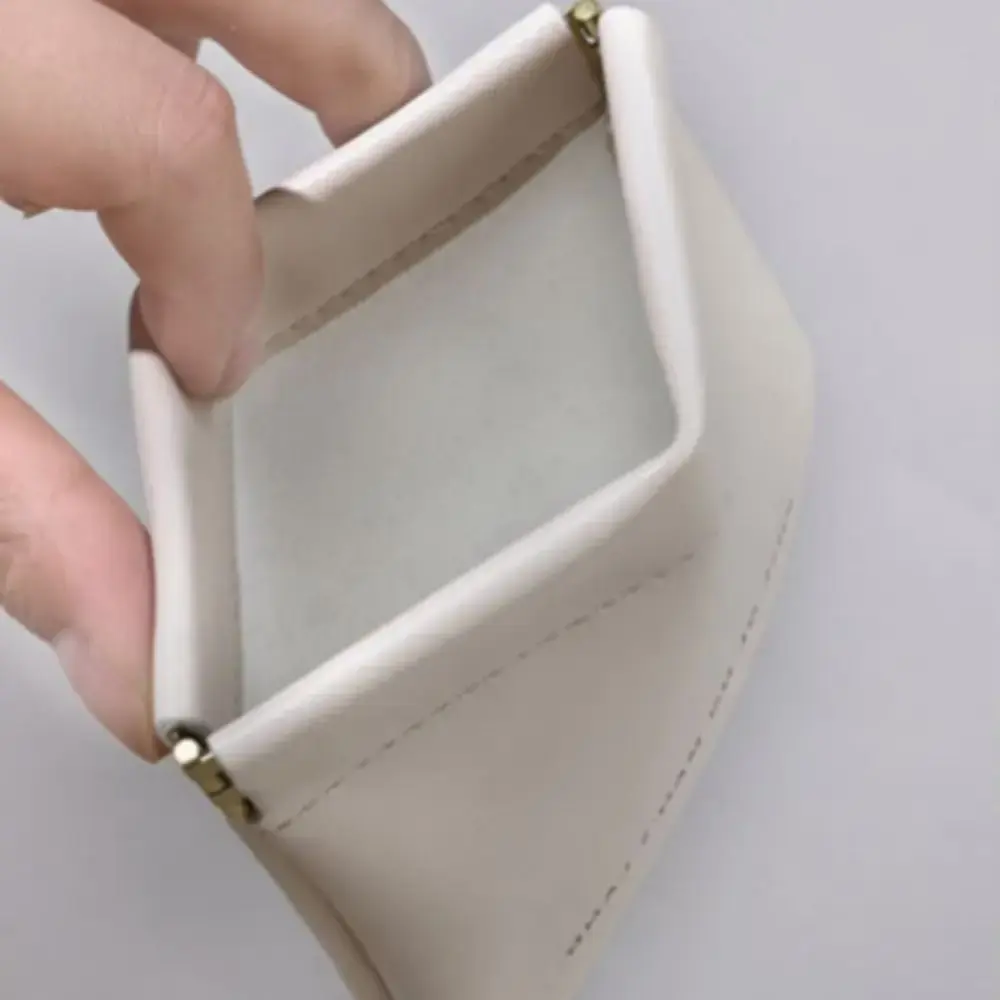 Fashion Simple Lipstick Makeup Bag Portable Mini Jewelry Handbag PU Travel Cosmetic Organizer Pouch for Women Girls