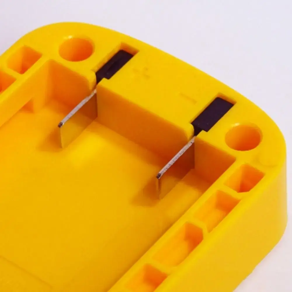 Practical ABS DIY Adapter Portable Durable Battery Connector Holder Base for Makita/DeWalt/WORX/Milwaukee 18V Lithium Battery