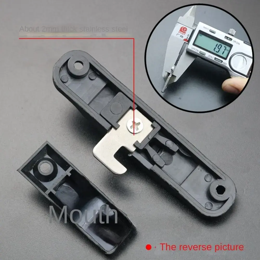 New Aluminium Alloy Sliding Pull Door Lock Push-Pull Anti Theft Window Hook Lock Hardware Multifunctional Door lock buckle Door