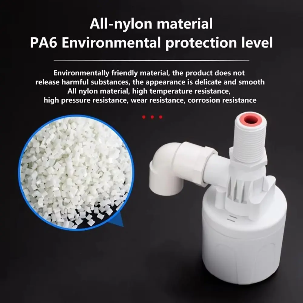1Pcs Straight-Through Floating Ball Valve Inside Plug-in Male Thread Water Level Control Valve 1/2" 3/4" 1" Tank Valve