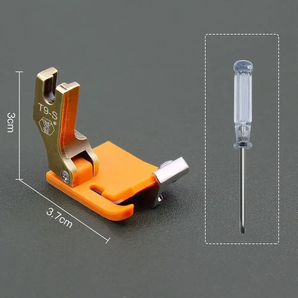 T9-S Sewing Machine Presser Foot Adjustable Multi-function Sewing Machine Edge Wrapping Hemming Folding Presser